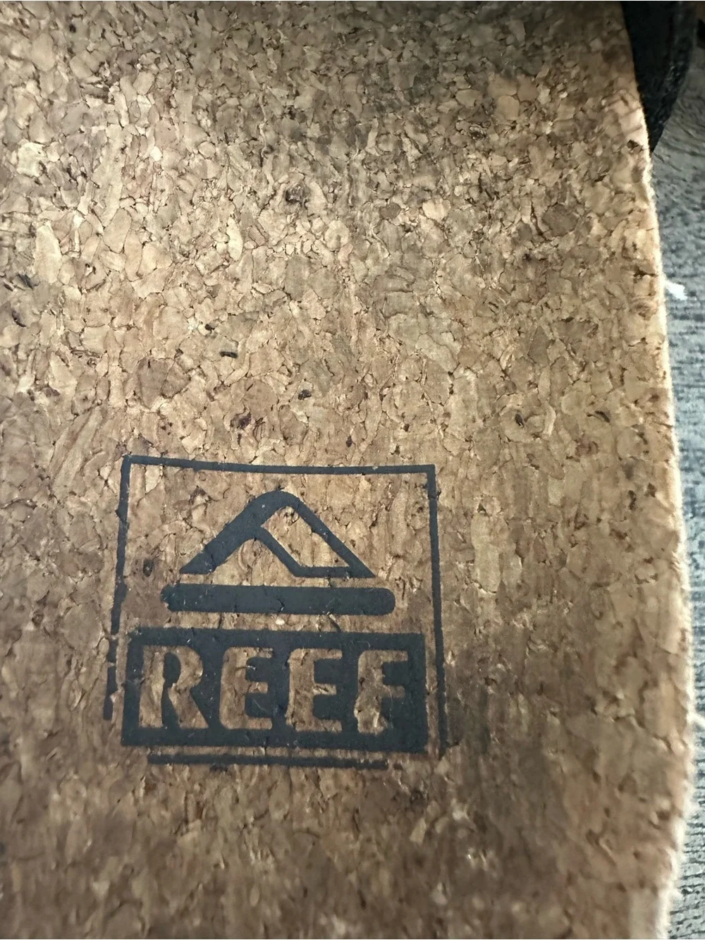 Reef cork footbed